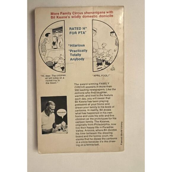 Peekaboo I Love You Paperback Bill Keane Family Circle - Picture 2 of 5